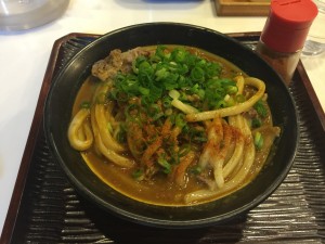 肉カレーうどん (大盛)