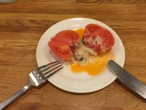 トマトのサラダ (2)